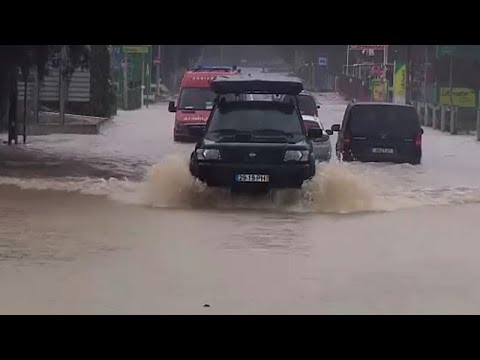 Storm Claudia triggers severe flooding and power outages across Portugal