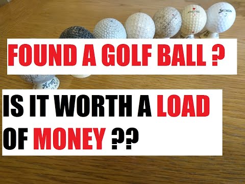 Found an old golf ball and wondering is it valuable? Find out here.
