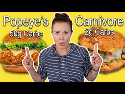 Popeye's Spicy Chicken Sandwich but make it fully CARNIVORE