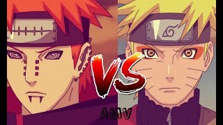 Naruto vs Pain [AMV] (Mago de Oz /El Libro de las Sombras) By Uri G.