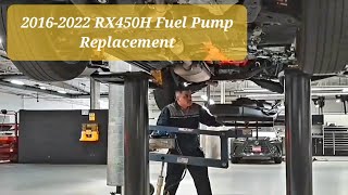 2016-2022 RX450H  Fuel Pump Replacement #lexus #automotive #mechanic
