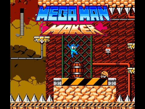 Mega Man Maker Levels: GUTS MANS MOUNTAIN
