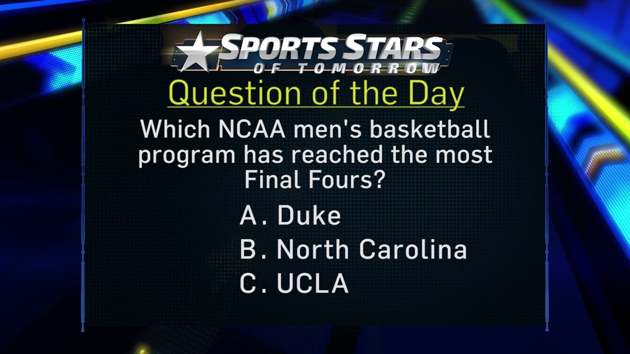 Question of the Day: Most Final Fours