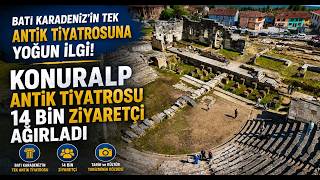 Batı Karadeniz’in Tek Antik Tiyatrosuna Yoğun İlgi
