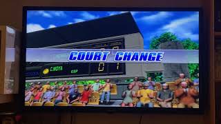 Virtua tennis 2 PlayStation 2 gameplay #playstation2 #ps2 #retrogaming