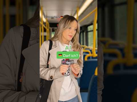 A1 - Native|Asking for the seat in German 🇩🇪