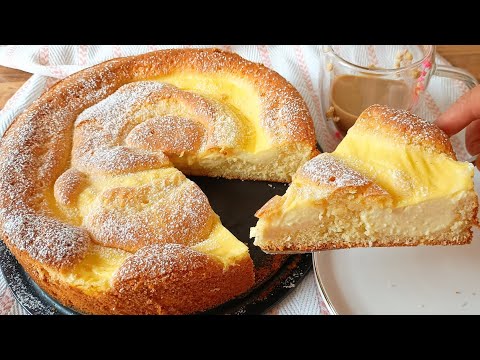 Mmhm🤤 Vanilla pudding cake - little effort, MEGA delicious! Simple and quick recipe