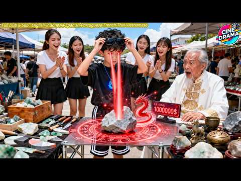 Boy with Heavenly Eyes Uses 10 Coins to Buy Pebbles Been Mocked, Turns Billion Treasure to Save Mom