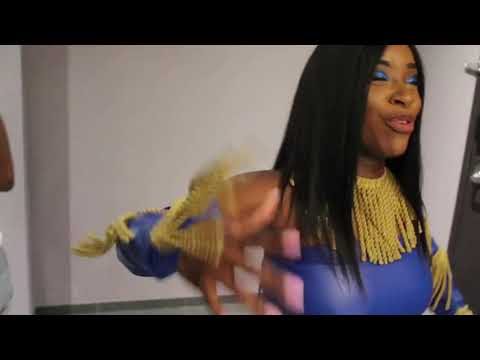 QayseanRoe designing for Princess of Rap group Crime Mob in Atlanta April 2017