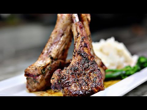 Garlic and Herb Crusted LAMB CHOPS RECIPE| Very Delicious & Juicy