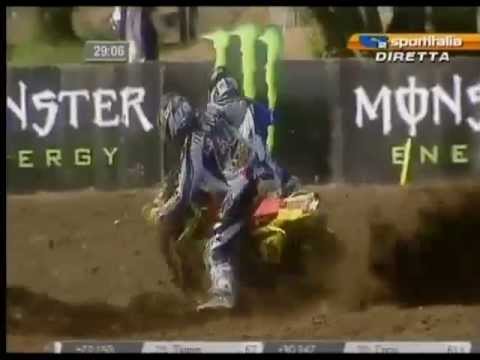 [3] MX1 Race 2 - GP of Belgium Bastogne 2012 - Desalle VS Pourcel
