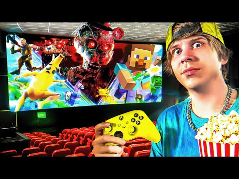 Alquile un CINE para Jugar Videojuegos