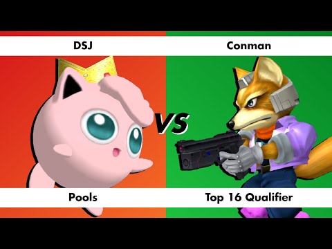 DSJ (Jigglypuff) vs Conman (Fox) - Pools - The Returnament