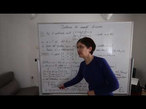 Sisteme de ecuatii liniare