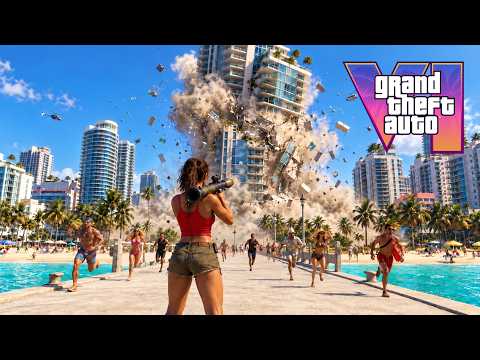 GTA 6 TRAILER LANCEMENT DU JEU ANALYSE COMPLETE