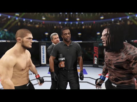 Khabib vs. Leviathin - EA Sports UFC 2 - Champion Fight 🦅