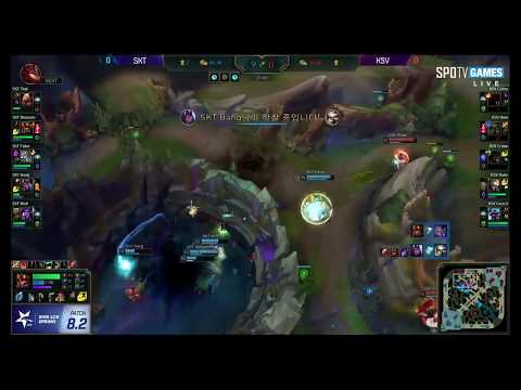 [Highlights] SKT vs KSV Game 1 [LCK Spring 2018] SK Telecom T1 vs KSV Esports