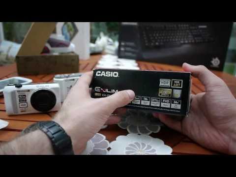 Casio Exilim ZR-700 Camera Unboxing and Comparison