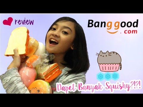 DAPET BANYAK SQUISHY?!?! #1 Review Package from banggood.com (Indonesia)
