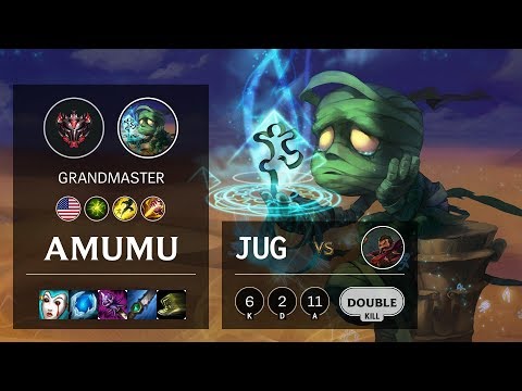 Amumu Jungle vs Graves - NA Grandmaster Patch 10.9