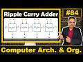 Serial Adder Ripple Carry Adder Design And Circuit Explained COA