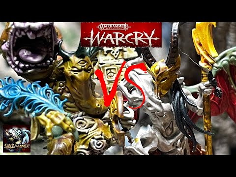 Warcry Battle Report: Nurgle Daemons vs Sylvaneth (ToC 21 Rules)