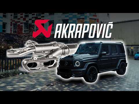 Installing a $10,000 Akrapovič Titanium Exhaust onto a G63 AMG! (Why you NEED this Exhaust)