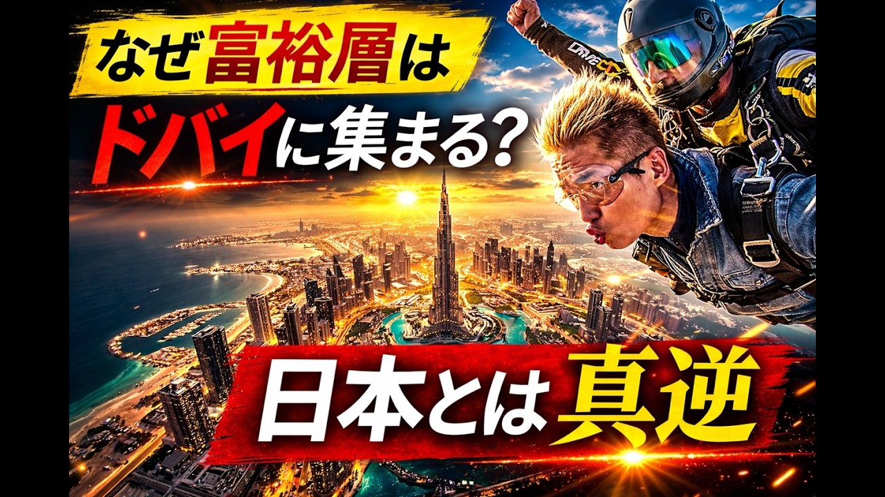 【ホリエモン】なぜ富裕層はドバイに集まるのか？日本とは真逆の国家戦略| ホリエモンのダイビング映像あり【切り抜き】