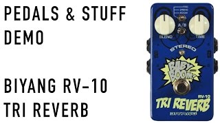 Video thumbnail for Biyang RV-10 Tri Reverb demo by Pedals & Stuff