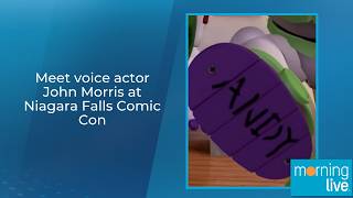 Meet voice actor John Morris at Niagara Falls Comic Con