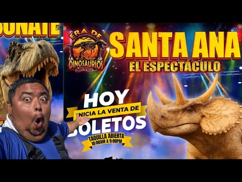 “Así Se Vivió la Era de Dinosaurios en Santa Ana, El Salvador – Evento 2025”
