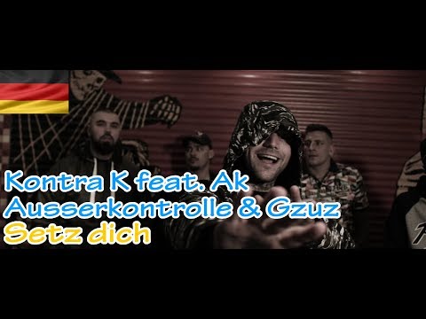 💢REAKTION💢 Kontra K feat. Ak Ausserkontrolle & Gzuz - Setz dich  🇩🇪