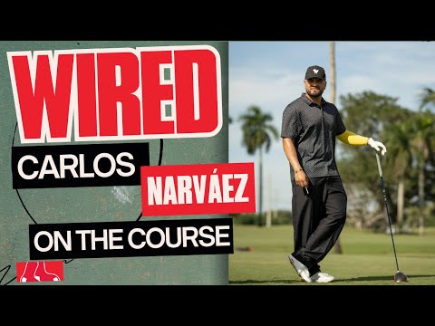 Carlos Narváez Mic'd Up Round of Golf | Boston Red Sox Wired