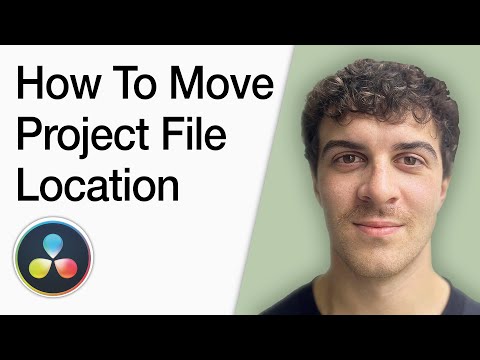 How To Move A Davinci Resolve Project File Location Easily (Full 2025 Guide)