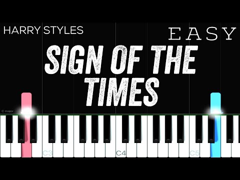 Harry Styles - Sign Of The Times | EASY Piano Tutorial