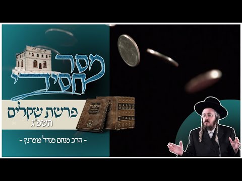 מסר חסידי - פרשת שקלים תשפ"ג