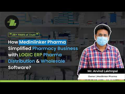 Medilinker customer testimonial for LOGIC ERP Pharmacy POS Software