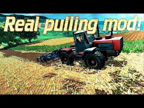 Real pulling mod Farming Simulator 2013