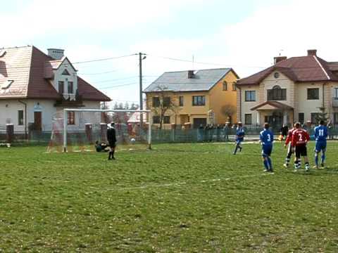 Wisła Maciejowice - Polonez Mordy 0:2 - karny A. Pawlusiewicz