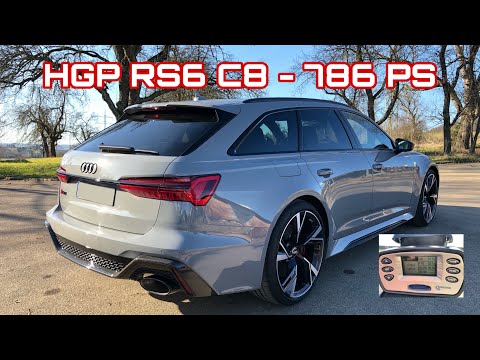 2020 HGP Audi RS6 (C8) - 786 PS | inkl. Technikpart | 0-200 km/h Racelogic 🔥🔥🔥