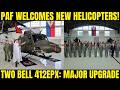 PAF Welcomes NEW Bell 412EPX Helicopters! Major Upgrade