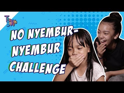 The Baldy's - NO NYEMBUR-NYEMBUR CHALLENGE (Naura & Neona)