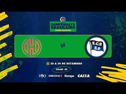 Campeonato Brasileiro Juvenil Masculino: Itajaí/Univali-SC - Pinheiros-SP [TRANSMISJA, LIVE]