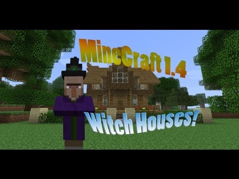 MineCraft SnapShot 12w39a Witches Houses, Bat Wings for Flying Potions?!?