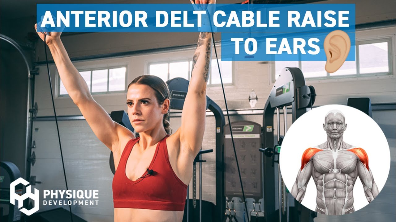 Cable Front Raise demonstration video