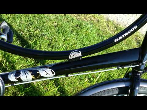 My first experiment with Leica C typ 112 & Batavus Diva in Black "Steel Horse"