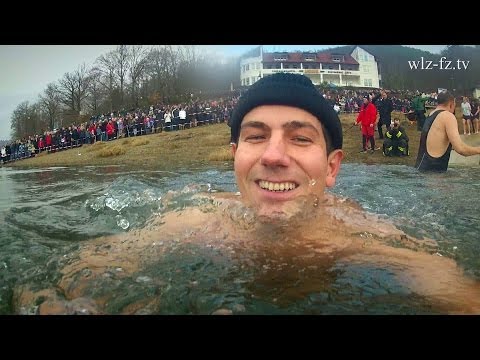 Neujahrsschwimmen am Edersee