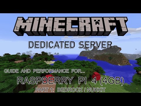 1738 Creations - Raspberry Pi 4 - Minecraft Bedrock Dedicated Server (Part 1 - Nukkit)
