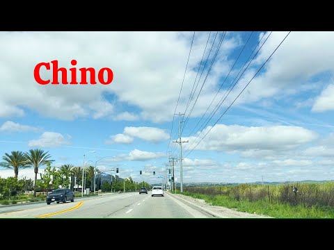 Drive in Chino, California on a Sunny Morning