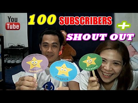 100 SUBSCRIBERS (Thank You Video + Shout out) | Mas Yow